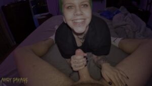 Big Booty Goth Feminist is no longer an anal virgin