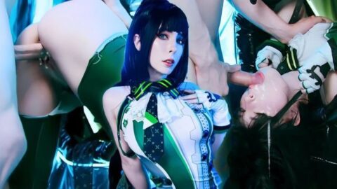 Glory Hole From Eve. Fantastic Leaf. Deepthroat And Fase Charge - Molredwolf