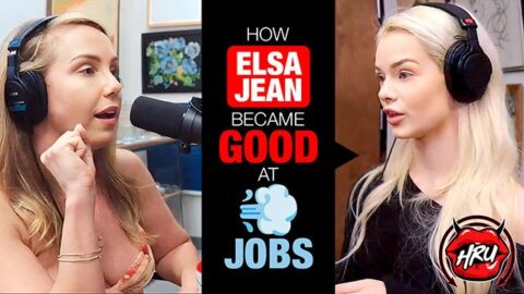 How Elsa Jean Got Good At Blowjobs