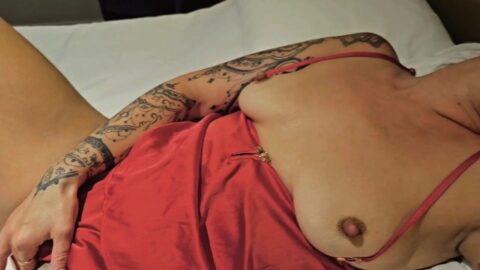 Listening To Tall Pair Of Fucking At The Hotel While I Rub Clit And Finger Myself